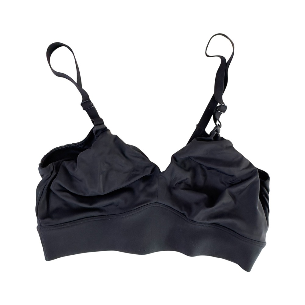 Harper Wilde Bliss Bralette Black Nylon Blend Large